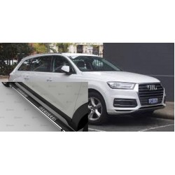 AUDİ Q7  2006-2017 YAN BASAMAK EMERALD SİYAH-ALUMİNYUM